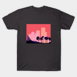 Sunset Time in Miami T-Shirt